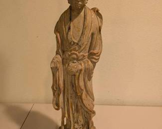 kwan yin asian table lamp