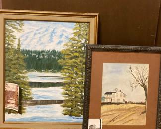 Original art with original photo