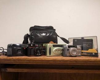 vintage film cameras