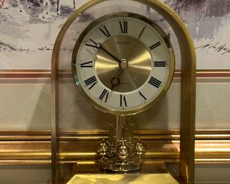 Vintage Seiko Mantle Clock 