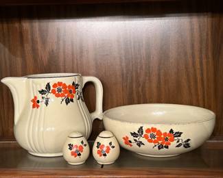 Hall’s Superior Quality Red Poppy Kitchenware