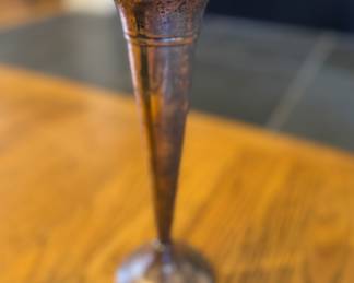Lunt Sterling silver Trumpet Vase. Photo 1 of 2.