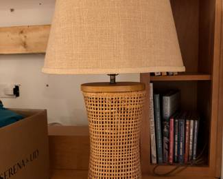 Natural Fiber Table Lamp.