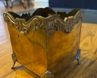 Metal Cachepot. Photo 1 of 2.