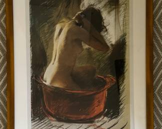 Nude By Roy Petley. Measures 10.5" x 15". Photo 1 of 2.