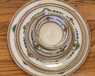 Lenox Vendome Chip-Free Porcelain China Set (78 Pieces). Set Includes: 12 -Dinner, 12 Salad, 12 Dessert, 12 Bread & Butter and 15 Cups & Saucers. Photo 2 of 6.