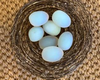 Nest with Opalite Eggs.