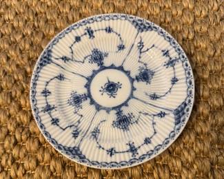 Pair of Lipper & Mann Blue Fjord Salad Plates. Photo 1 of 2.