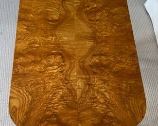 Petite Burl Wood Cocktail Table. Measures 36" x 22" x 22" H. Photo 3 of 3.