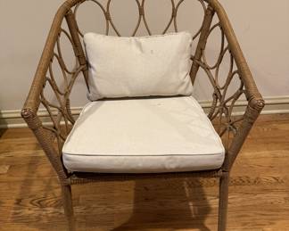 Natural Fiber Chair - 4 Available.