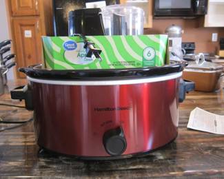 Crock pot and food processor