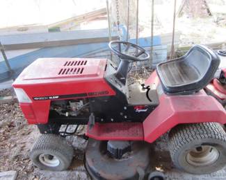 lawn tractor