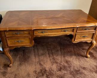 A beautiful oak office desk! 