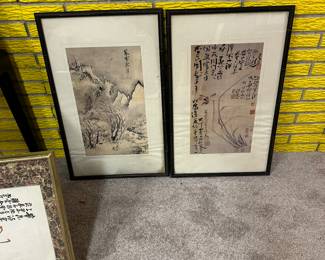 TONS of art! Many pieces are signed originals! 