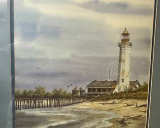 Lovely painting by Sybil McNeill! From January 1987 for the cover of the Cameron-Elizabeth telephone Company Phone Book! 