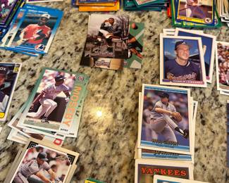 Going through boxes and boxes of collectible cards. 1000s of baseball, football, hockey, and more! Then placing them in acid free pockets, then  into binders. Takes a tremendous amount of time! Sure to be a treasure or two! 