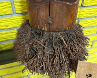ULTRA RARE! 19thc. Ikebana Japanese Vase, Meiji period, Carved Bamboo! Stunning! 