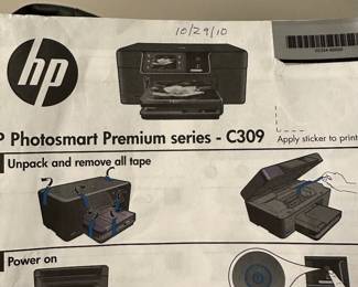 HP C309 Printer! Works and has all accessories!