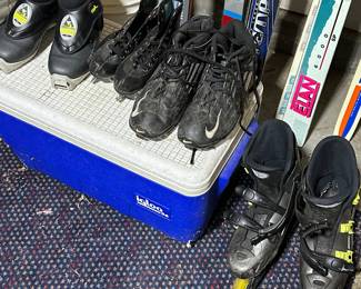 A great selection of Ski's! Downhill and cross-country! Also poles! Boots and more! 