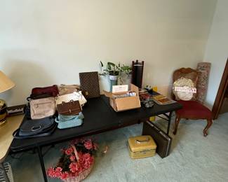 Well here it is, the obligatory estate sale LINEN ROOM! Filled with VERY nice linens and MORE! 