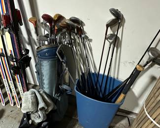 Golf clubs, bags, cart and accessories! 