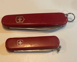 A pair of Swiss Army Knives! 