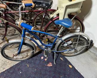 Several other assorted VINTAGE bikes and bike accessories! 