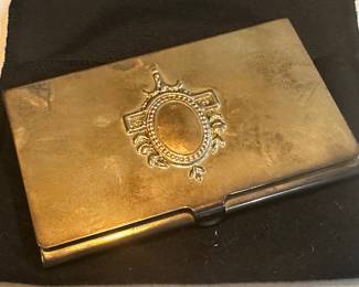 Vintage Silverplated Business Card Holder! bought at Nordstroms! 