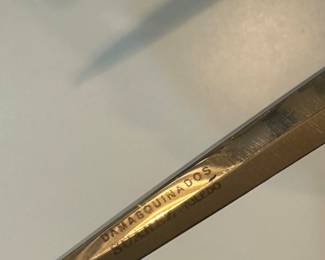 Beautiful Vintage THIN Pocket Knife! Signed! 