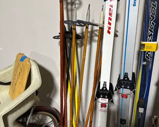 A great selection of Ski's! Downhill and cross-country! Also poles! Boots and more! 