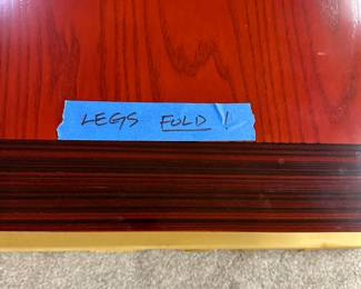 NEW! Never used! Square Korean Floor Table Folding Legs Luxury Antique Home Furniture Table for Dining -  Traditional!