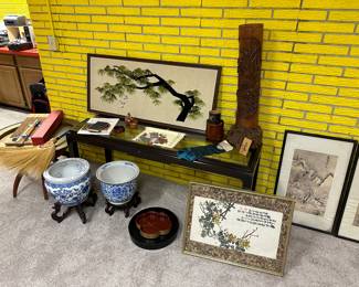 Here is another area of Asian inspired treasures!