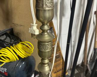 Some really nice floor lamps! This beauty is solid brass! 