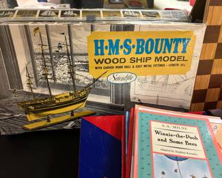 HMS Bounty Wood Ship Model! 
