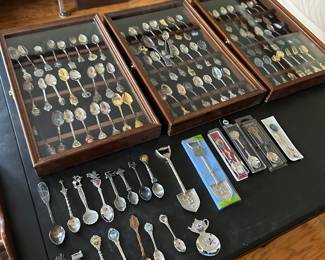 The SPOON Collection! Spoons from around the country and the world! 