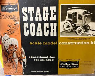 Stage Coach Scale Model! 