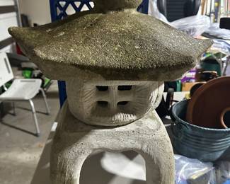 A lovely cement pagoda!