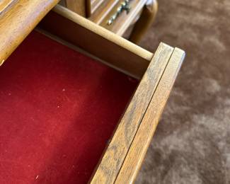 A beautiful oak office desk! 