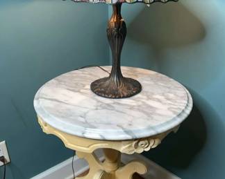Marbletop Side Table