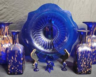 Cobalt Blue Decor