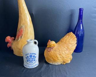 Ceramic Roosters and More