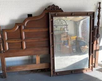Headboard and Mirror