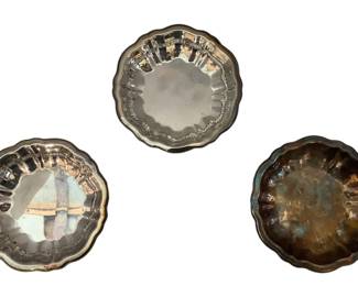 Oneida Ltd. Silver Plate Fruit Bowls 