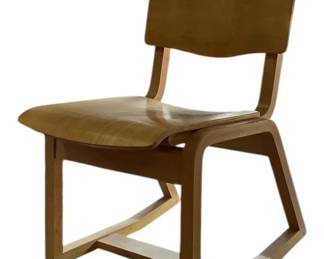 Solid Wood Back Tilt Chair 