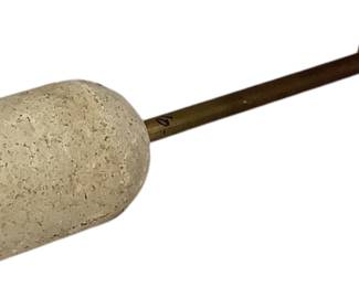 Stone Brass Pumice Wand 