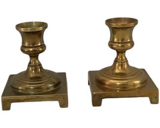 Brass Candle Stick Holders 