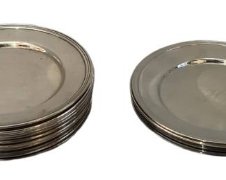 Rogers Silver Plate Saucers 