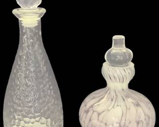 Decorative Glass PerfumeTonic Bottles 