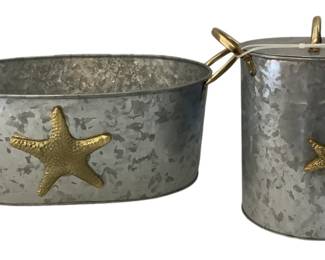 New Coastal Living Ice Buckets 