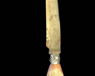 LFC Aetna Works Stag Handled Carving Knife 